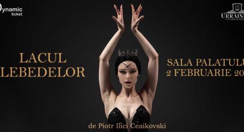 Balerina ucraineancă Ganna Muromtseva – pe 2 februarie, la Sala Palatului, în ”Lacul Lebedelor”