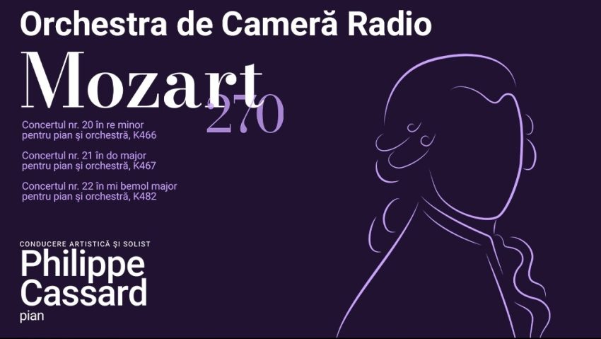 La Sala Radio noul an începe pe acordurile lui Mozart
