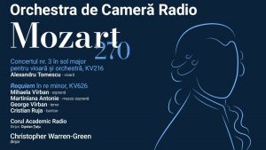 Mozart 270: Alexandru Tomescu, la Sala Radio