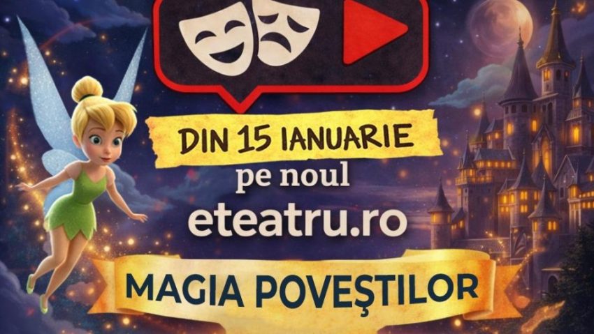 Eteatru.ro devine, din 15 ianuarie, cel mai sigur loc de joacă pentru copii