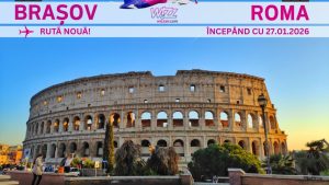 Cerere record și zboruri suplimentare pe ruta Brașov – Roma