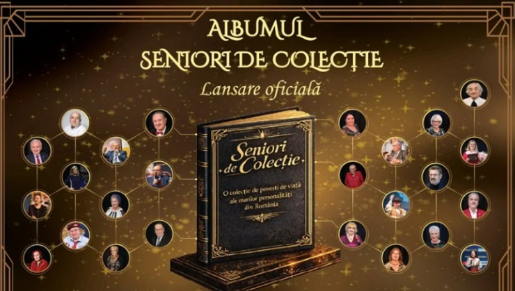 Se lansează albumul “25 de Seniori de colecție ai Românie”