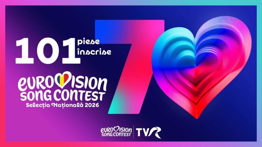 Eurovision 2026: Peste 100 de melodii, în Selecția Națională