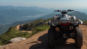 ATV-urile, interzise pe străzile interioare din stațiunea Rânca