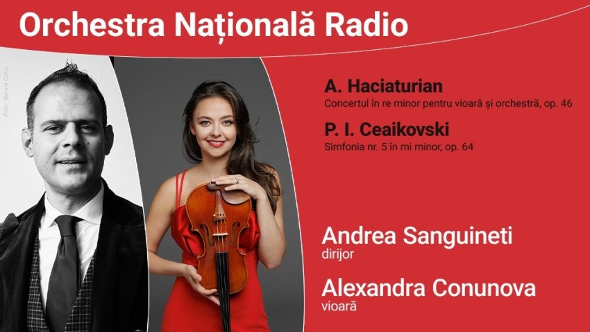 Violonista Alexandra Conunova interpretează Haciaturian la Sala Radio