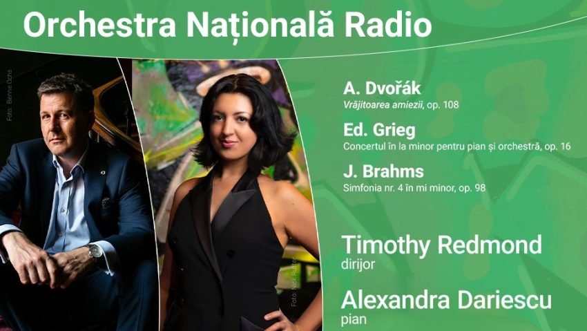 Pianista Alexandra Dariescu interpretează Grieg la Sala Radio