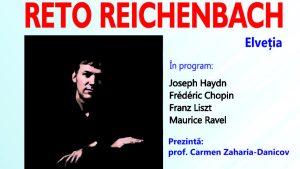 IAȘI: Recital de pian – Reto Reichenbach, Elveția 