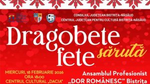 Dragobetele sărută fetele, la Bistrița