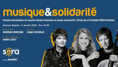 Concert aniversar la Ateneul Român, în sprijinul copiilor din comunități izolate