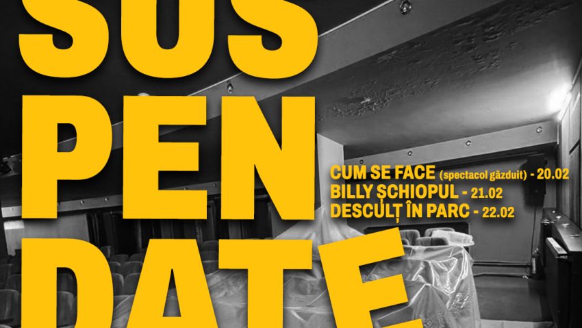 BUCUREŞTI: Spectacole suspendate la Teatrul de Comedie!