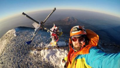 Alpinistul Adrian Ahrițculesei se pregătește pentru expediția din Alaska