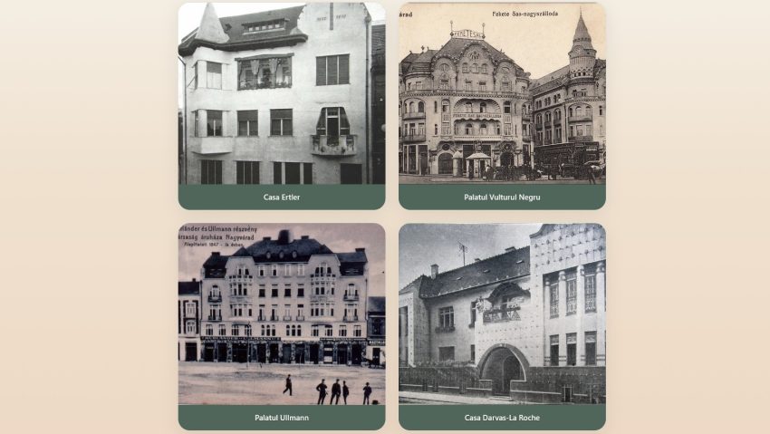 ORADEA: Tur virtual prin interioarele Art Nouveau