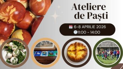 Ateliere educaționale de Paști la Muzeul Satului din Sighetu Marmației