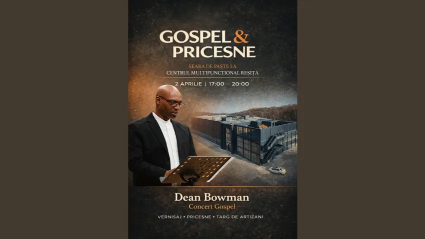 Gospel și pricesne, la Centrul Multifuncțional din Reșița, de Paște