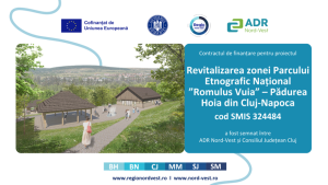 CLUJ: Sat de vacanță și centru de recreere, în Parcul Etnografic