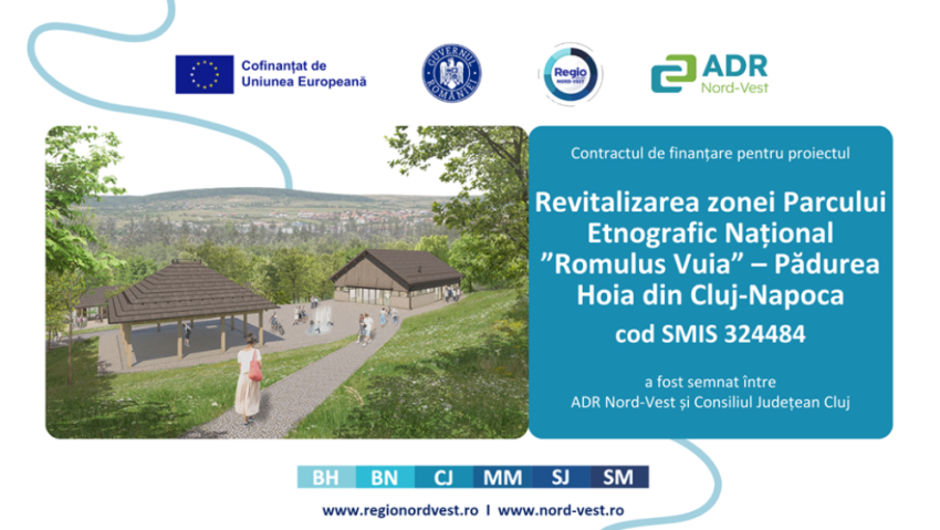 CLUJ: Sat de vacanță și centru de recreere în Parcul Etnografic
