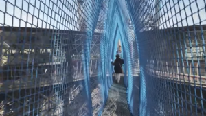 Atracție inedită la Turnul Eiffel