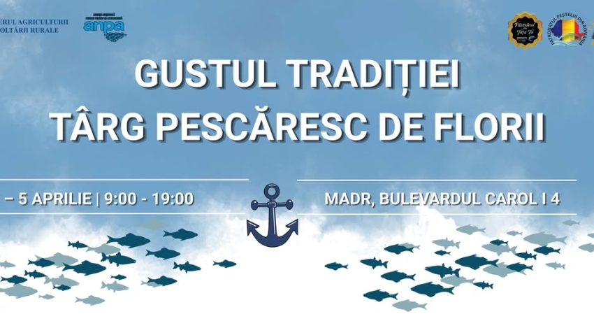 Târg pescăresc de Florii, organizat la Ministerul Agriculturii