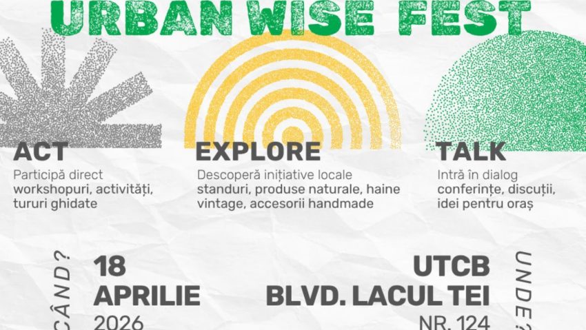 BUCUREȘTI: UrbanWise FEST – un eveniment dedicat comunității din Sectorul 2