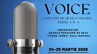 Cluj-Napoca găzduiește Concursul „VOICE”