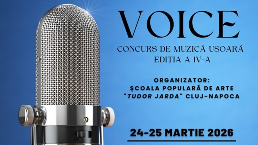 Cluj-Napoca găzduiește Concursul „VOICE”