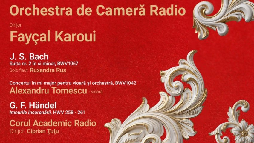 Alexandru Tomescu interpretează Bach la Sala Radio