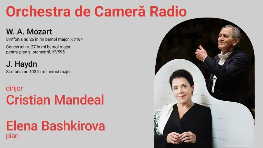 Mozart, la Sala Radio, cu apreciata pianistă Elena Bashkirova