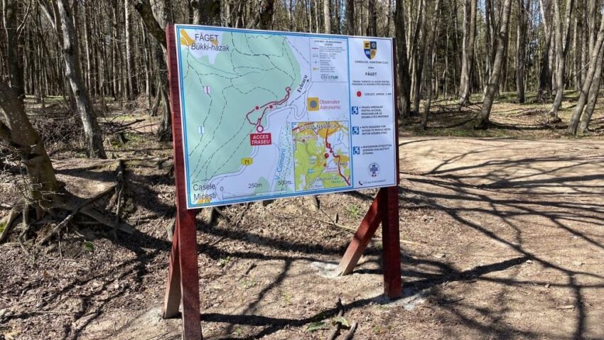 CLUJ: Traseu turistic cu acces pentru persoane cu deficiențe motorii