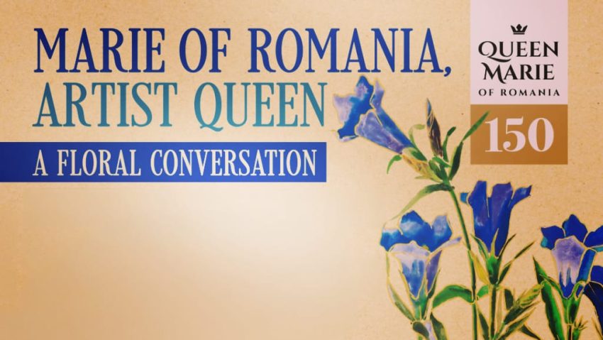 Acuarelele florale ale Reginei Maria, expuse la Casa Regelui Charles din Viscri