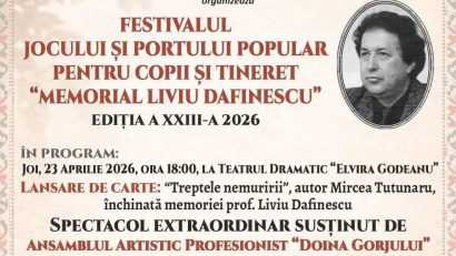 Festivalul „Memorial Liviu Dafinescu” aduce tradițiile la viață la Târgu Jiu