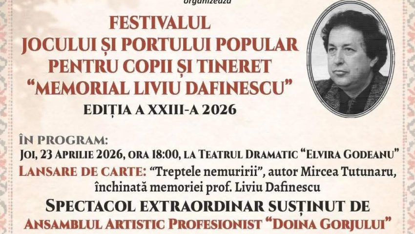 Festivalul „Memorial Liviu Dafinescu” aduce tradițiile la viață la Târgu Jiu
