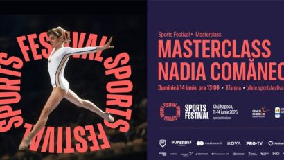 CLUJ: Nadia Comăneci vine la Sports Festival 2026