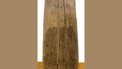 Sania de treierat, exponatul săptămânii la Muzeul de Artă Populară Constanța