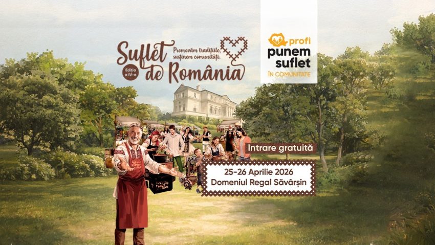 A 4-a ediție a festivalului Suflet de România, pe 25 și 26 aprilie, la Săvârșin