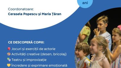 BUCUREȘTI: Teatrul “Ion Creangă” – Educaţie prin artă