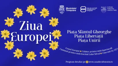 Ziua Europei 2026 la Timișoara: spectacole, concerte și evenimente pentru toate vârstele