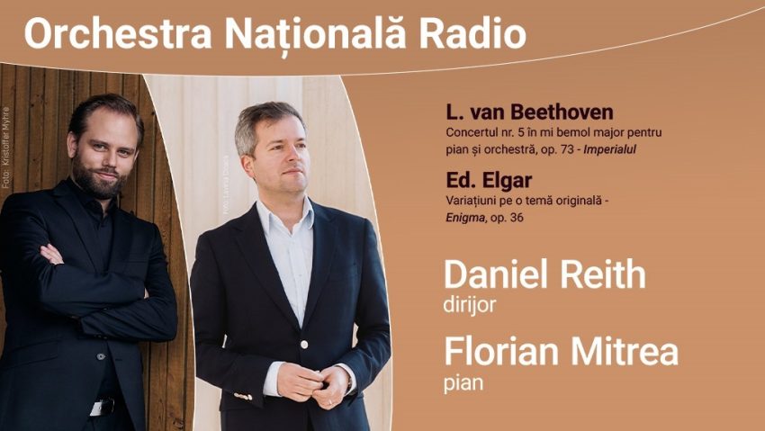 Imperialul de Beethoven, cu pianistul Florian Mitrea, la Sala Radio