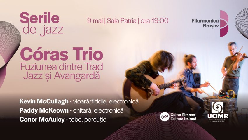 Filarmonica Brașov începe luna mai cu ‘Șeherazada’ și jazz din Irlanda