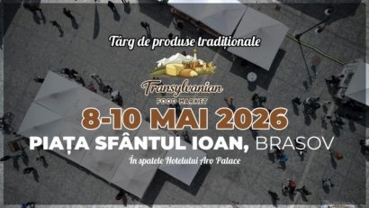 ”Transylvanian Food Market”, în weekend, în Piața Sf. Ioan din Brașov