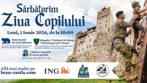Ziua Copilului la Castelul Bran, alături de Vânătorii de Munte