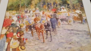 Capodopera „Bătaie cu flori la șosea”, la Muzeul de Artă din Constanța