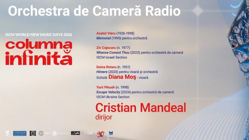 World New Music Days la Bucureşti include două concerte la Sala Radio