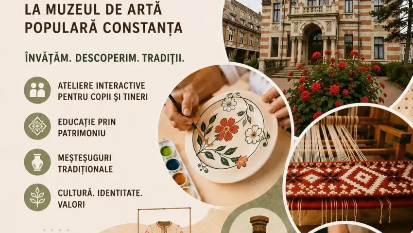 Ateliere de pedagogie muzeală, la Muzeul de Artă Populară Constanța