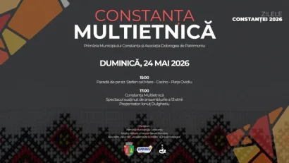 Parada costumelor tradiționale, la a patra ediție a evenimentului „Constanța Multietnică”