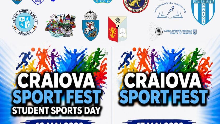 Universitatea din Craiova organizează „Student Sports Day”