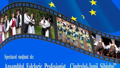 Junii Sibiului sărbătoresc Europa și costumul popular
