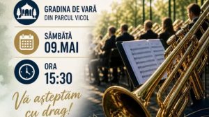 Concert instrumental în aer liber în Băile Herculane