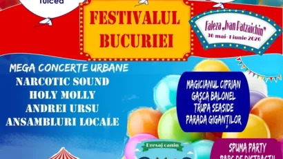 TULCEA: „Festivalul Bucuriei“, pe Faleza „Ivan Patzaichin“