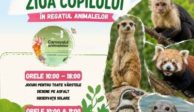 „Ziua Copilului în Regatul Animalelor” – eveniment special organizat de Grădina Zoologică Brașov