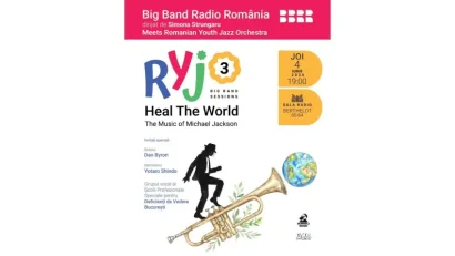 Concertul extraordinar „Heal the World – The Music of Michael Jackson”, pe 4 iunie, la Sala Radio